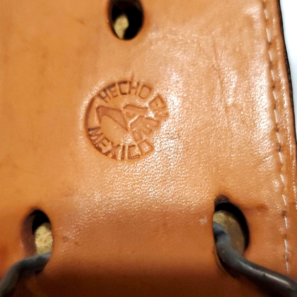 Men's Sz. 36 Leather Belt - Picture 10 of 14